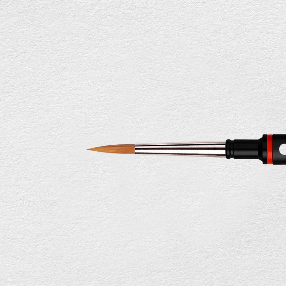 Da Vinci Go Spin Travel Watercolour Brush, Round