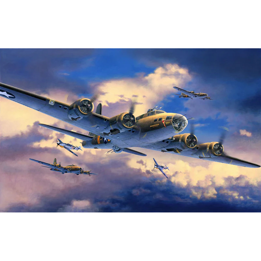 Revell B-17F Memphis Belle Aircraft Model Kit, 1:72
