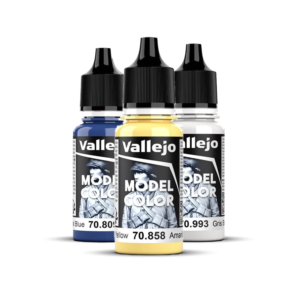 Vallejo Model Color Paint, 18 ml, colors 101-165 (part 2/3)