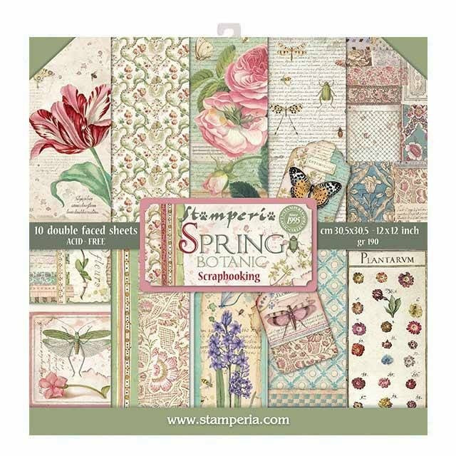 Stamperia Spring Botanic Scrapbooking