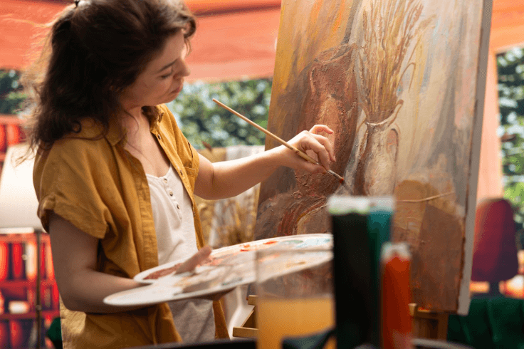 Oil painting
