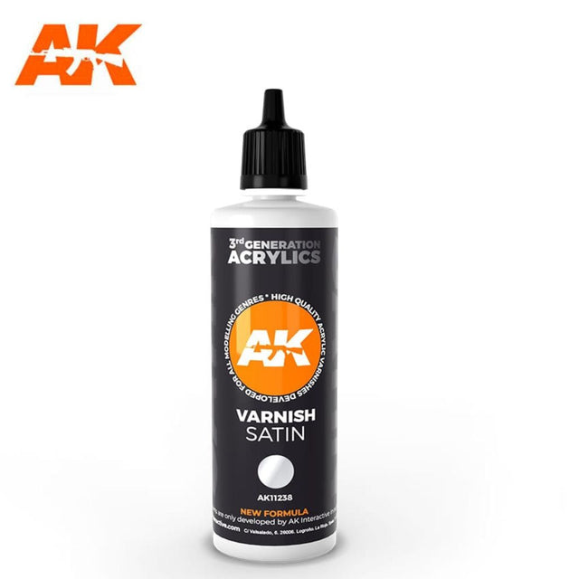 AK Interactive 3GEN Satin Varnish, 100 ml