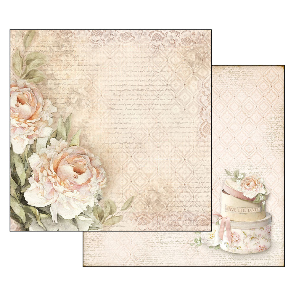 Stamperia Double-Sided Scrapbooking Paper Set - Ceremony, 10 units