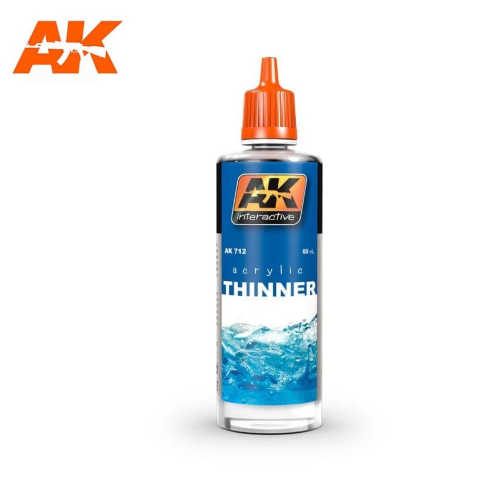 AK Interactive Acrylic Thinner, 60 ml