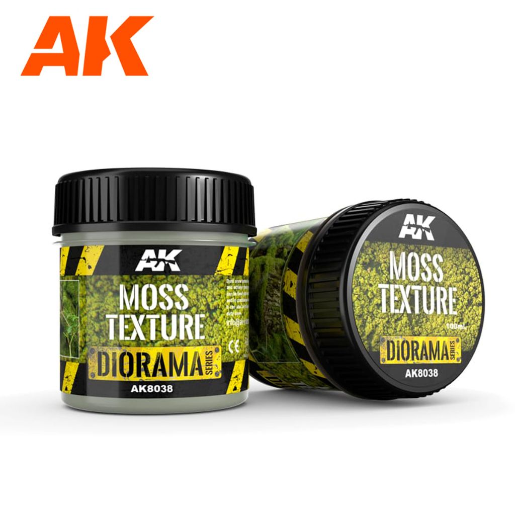 AK Interactive Diorama - Moss Texture, 100 ml