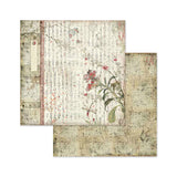 Stamperia Double-Sided Scrapbooking Paper Set - Oriental Garden, 10 units