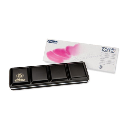 Schmincke Horadam Aquarell Set in a Metal Box, 12 Colours, Half-Pan