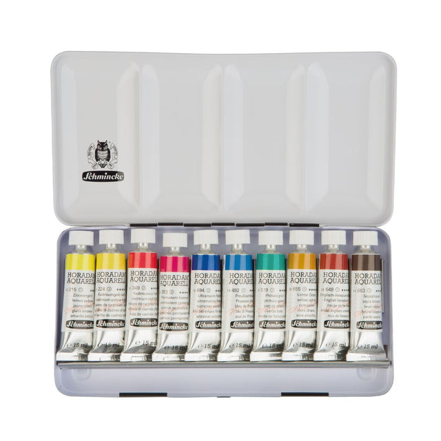 Schmincke Horadam Aquarell Set, 10x15ml 