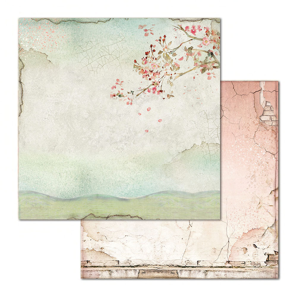 Stamperia Double-Sided Scrapbooking Paper Set - House of Roses, 10 units