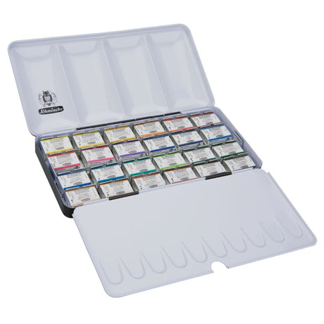 Schmincke Horadam Aquarell Set in a Metal Box, 24 colours, Full-Pan