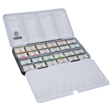 Schmincke Horadam Aquarell Set, 24 Colours, Full-Pan