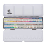 Schmincke Horadam Aquarell Set in a Metal Box, 24 colours, Half-Pan