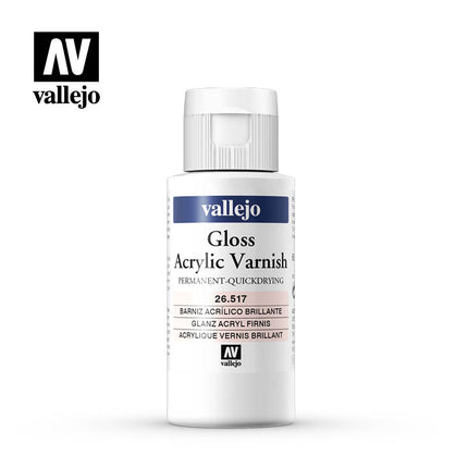 Vallejo Gloss Liquid Varnish, 55 ml