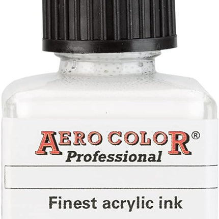 Schmincke Aero Color Acrylic Ink, Transparent White, 28 ml