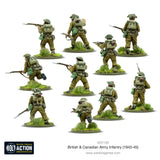 Warlord Games British & Canadian Army Infantry (1943-45) Scale Model