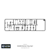 Warlord Games M4A3E8 Sherman Easy Eight Scale Model