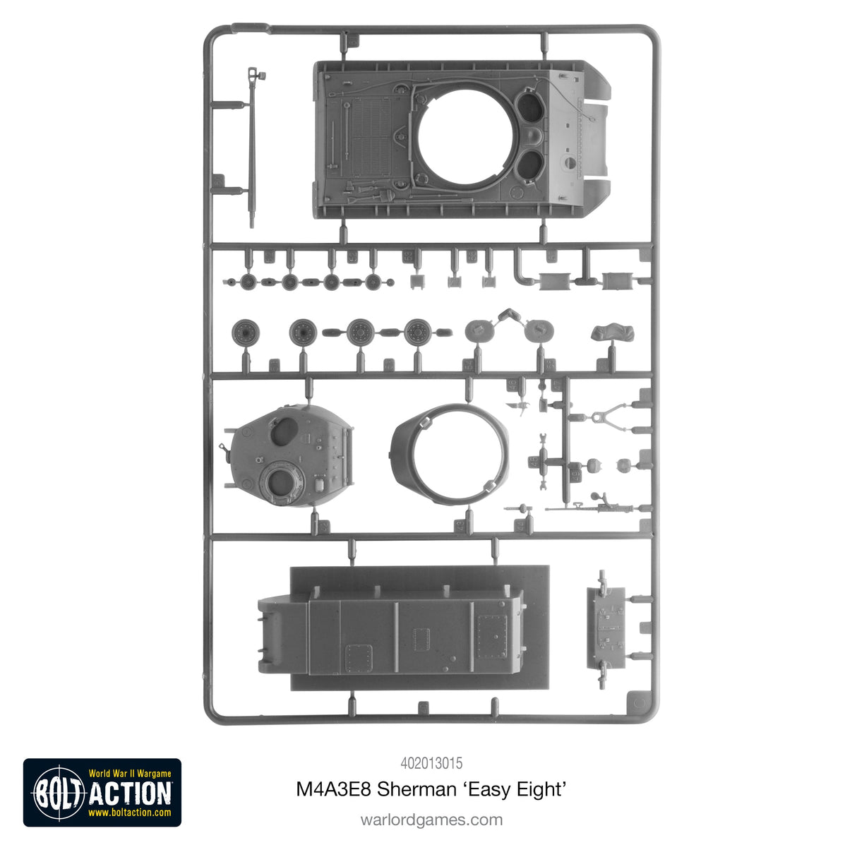 Warlord Games M4A3E8 Sherman Easy Eight Scale Model