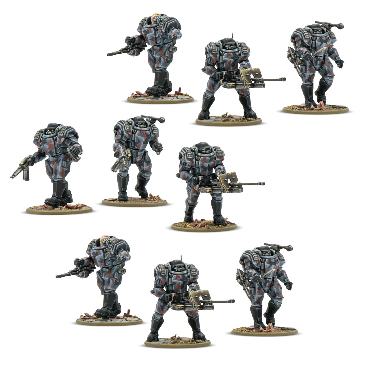 Warlord Games Stahltruppen Heavy Infantry Miniatures