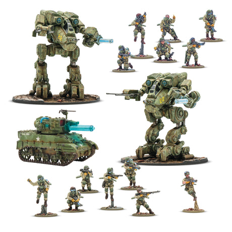 Warlord Games Konflikt '47 United States Starter Army Miniatures