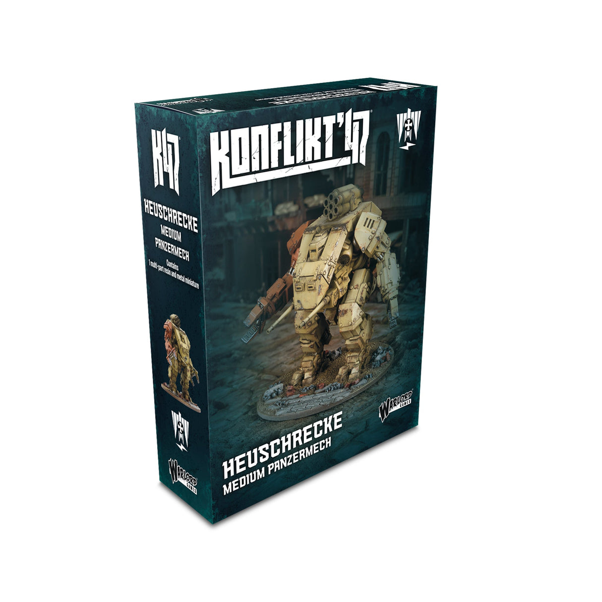 Warlord Games Konflikt '47 Heuschrecke (Locust) Medium Panzermech Miniature