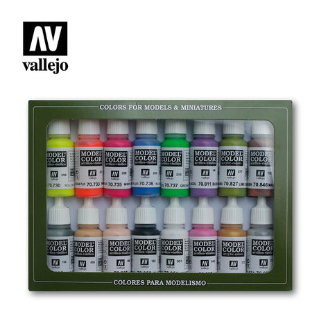 Vallejo Wargame Special Acrylic Paint Set, 16x17 ml