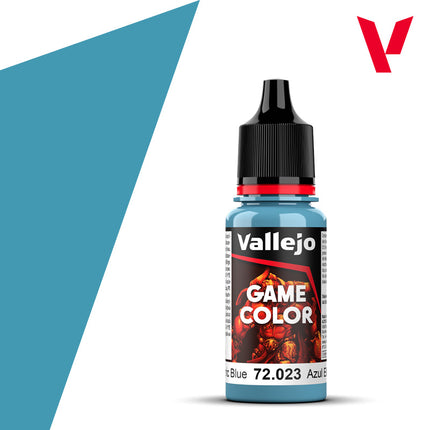 Vallejo Game Color Electric Blue Paint, 17 ml