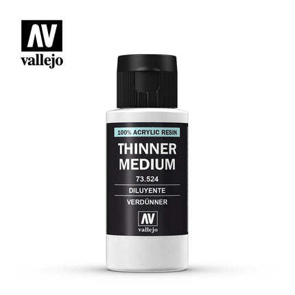 Vallejo Medium Thinner, 60 ml