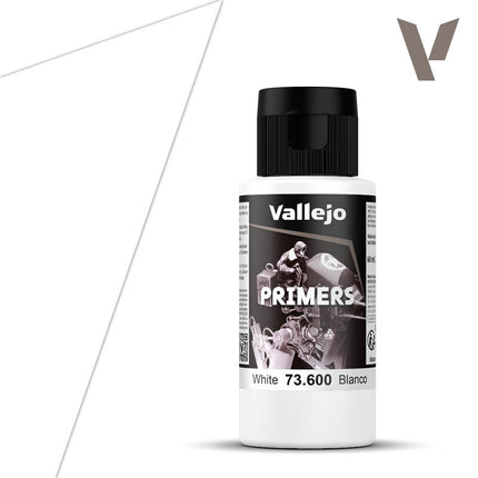 Vallejo White Surface Primer, 60 ml