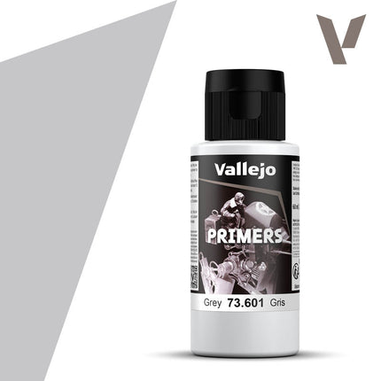 Vallejo Grey Acrylic Surface Primer, 60 ml