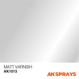 AK Interactive Matt Varnish Spray, 400 ml