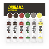 ABTEILUNG 502 Diorama Colors Oil Paint Set, 6x20 ml