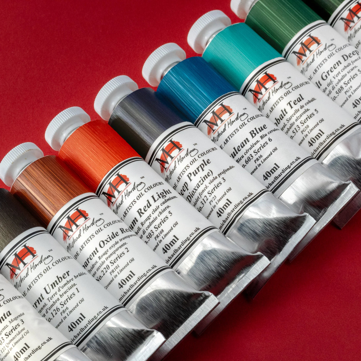 Michael Harding oil colours set