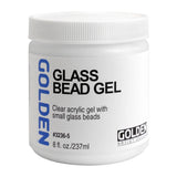 Golden Glass Bead Gel
