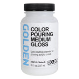 Golden Matte Color Pouring Medium