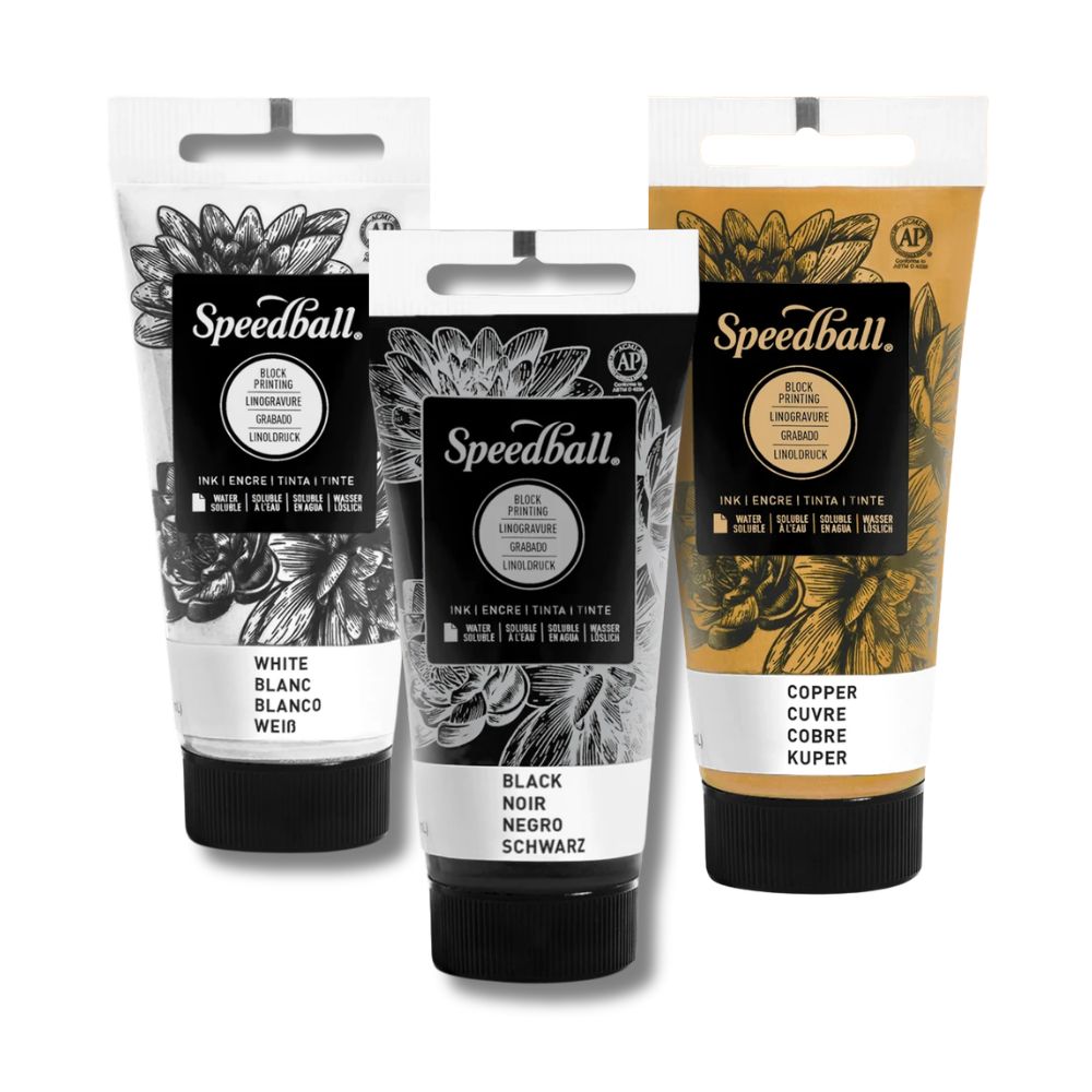 Speedball Water-Soluble Block Printing Inks