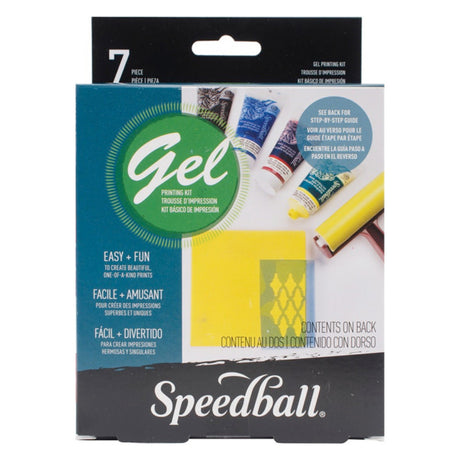 Speedball Basic Set of Gel Plate for Monotype