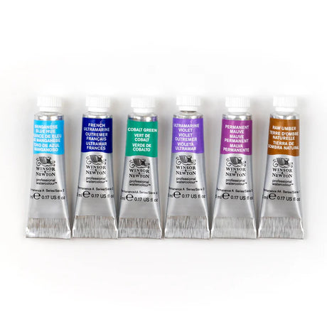 Winsor & Newton Professional Watercolour Tubes Granulating Set, 6x5 ml