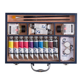 Van Gogh Oil Paint Starter Box XL, 12 x 40 ml + accessories