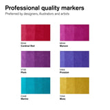 Winsor & Newton Promarker Graphic Marker Rich Set, 6 pcs.