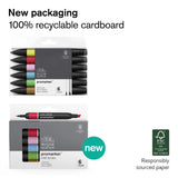 Winsor & Newton Promarker Graphic Marker Pastel Tones Set, 6 pcs.