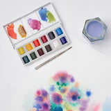 Winsor & Newton Cotman Sketchers' Pocket Set, 12 Half-Pans