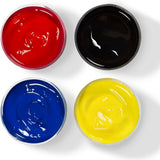 Speedball Fabric Screen Printing Ink Starter Set, 4x118 ml