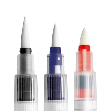 Caran d'Ache Water Brushes with Water Reservoir Set of 3