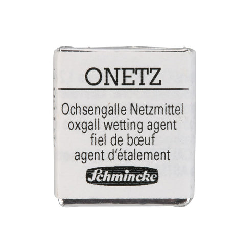 Schmincke Onetz Oxgall Wetting Agent, Half-Pan