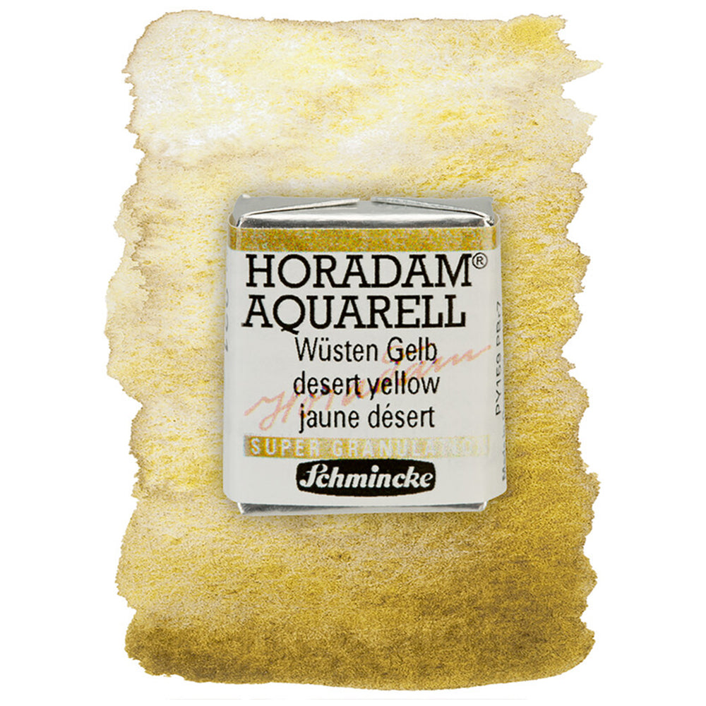 Schmincke Horadam Super Granulation Watercolour Cubes, Half-Pan