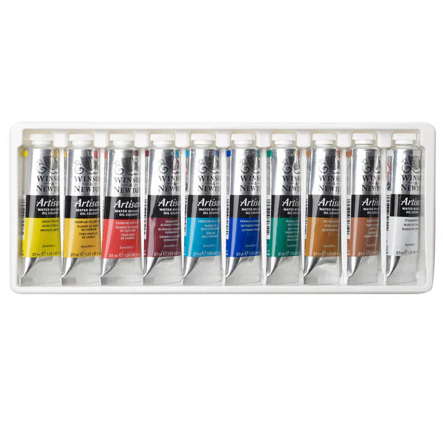 Winsor & Newton Artisan Water Mixable Oil Colour Set, 10x37 ml