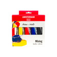 Amsterdam Acrylic Paint Set, 5x120 ml