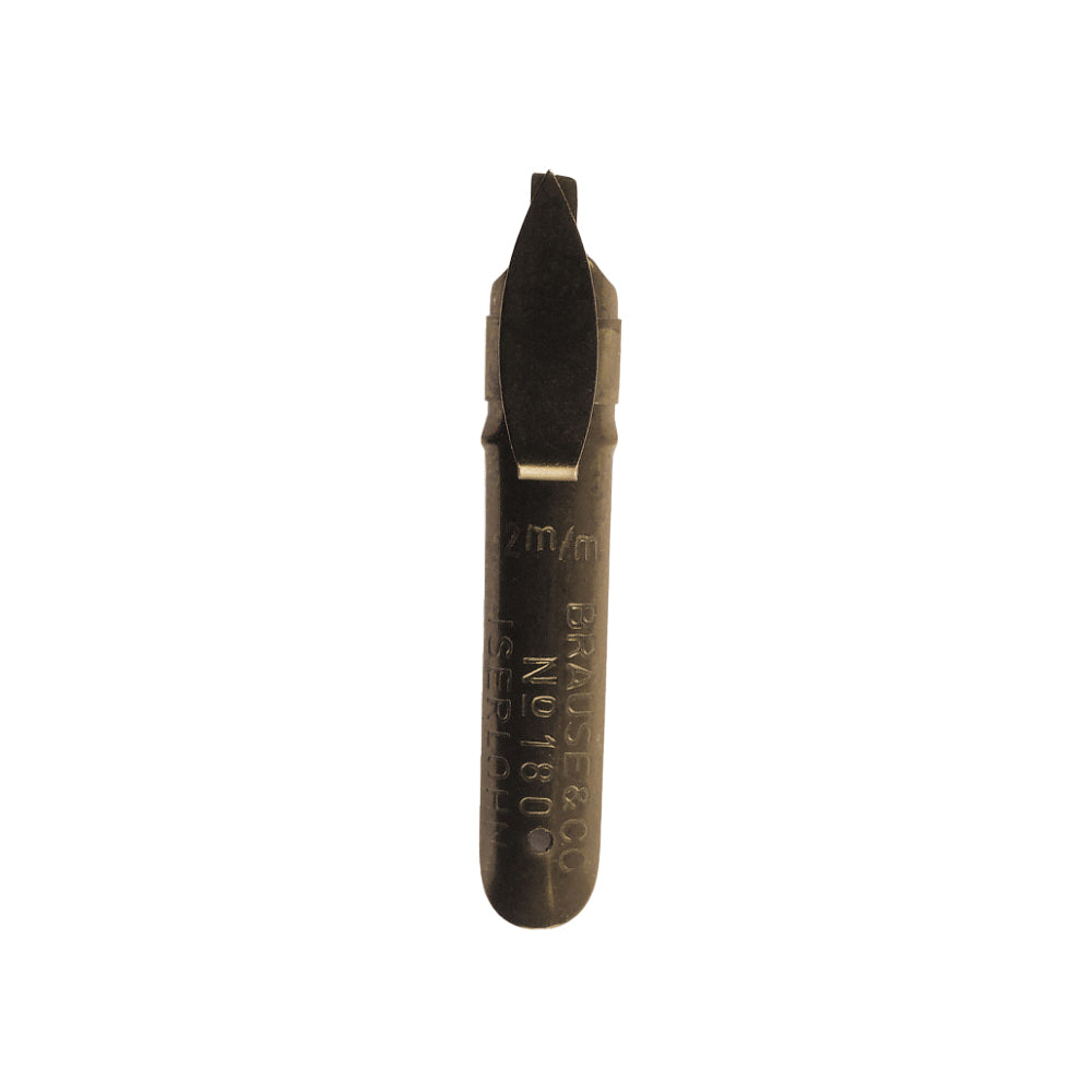 Brause Writing Nib for Nib Holders, Bandzug 2 mm