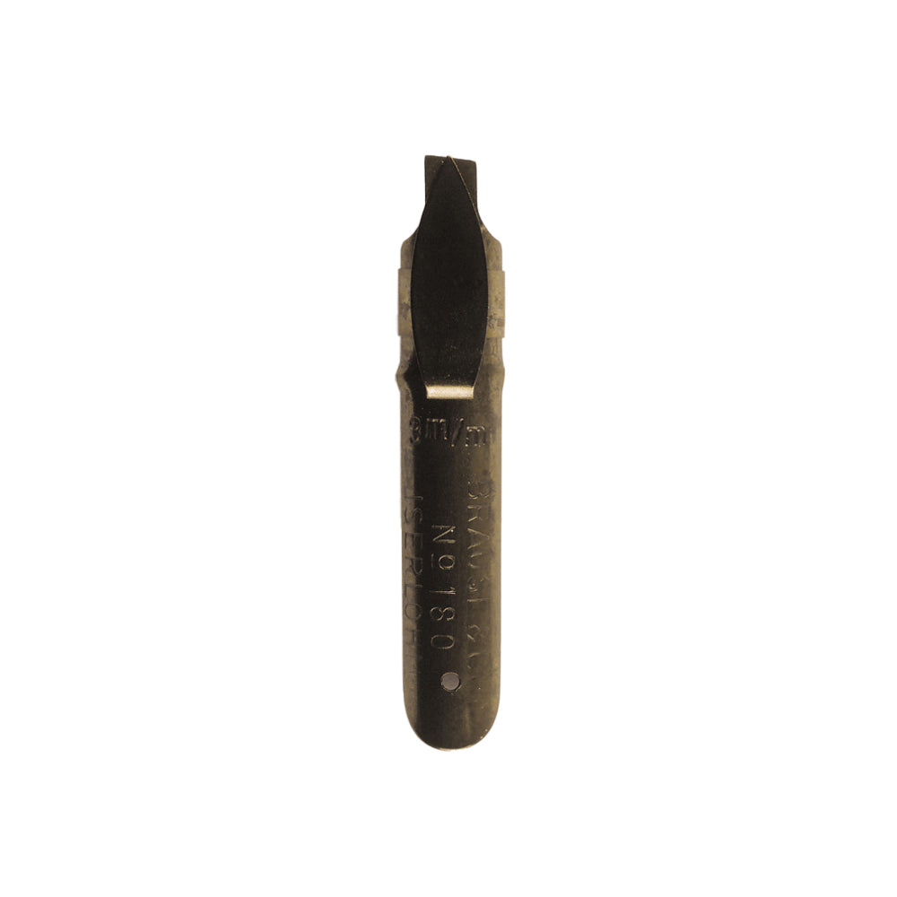 Brause Writing Nib for Nib Holders, Bandzug 3 mm