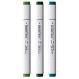 Copic Classic Designer Collection Evergreen Tints, Set of 3